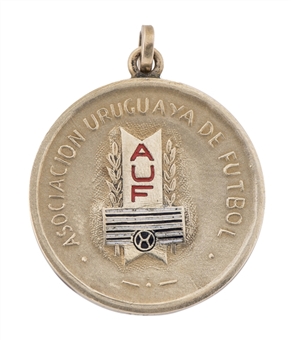 1976 Uruguay Football Association Maracanazo 26th Anniversary Medal Presented To Anibal Paz (Letter of Provenance)